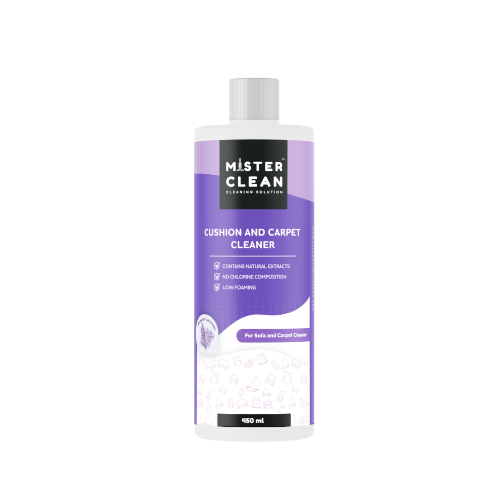 น้ำยาซักพรม เบาะ และโซฟา MISTER CLEAN FABRIC WASHER ใช้ร่วมกับเครื่องซักพรมได้ กลิ่นหอมสะอาด ไม่ทิ้งคราบหลังการใช้งาน